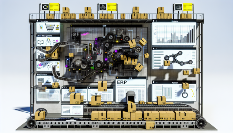 Leveraging Automation for Operational Efficiency in E-Commerce: The Role of ERP Systems